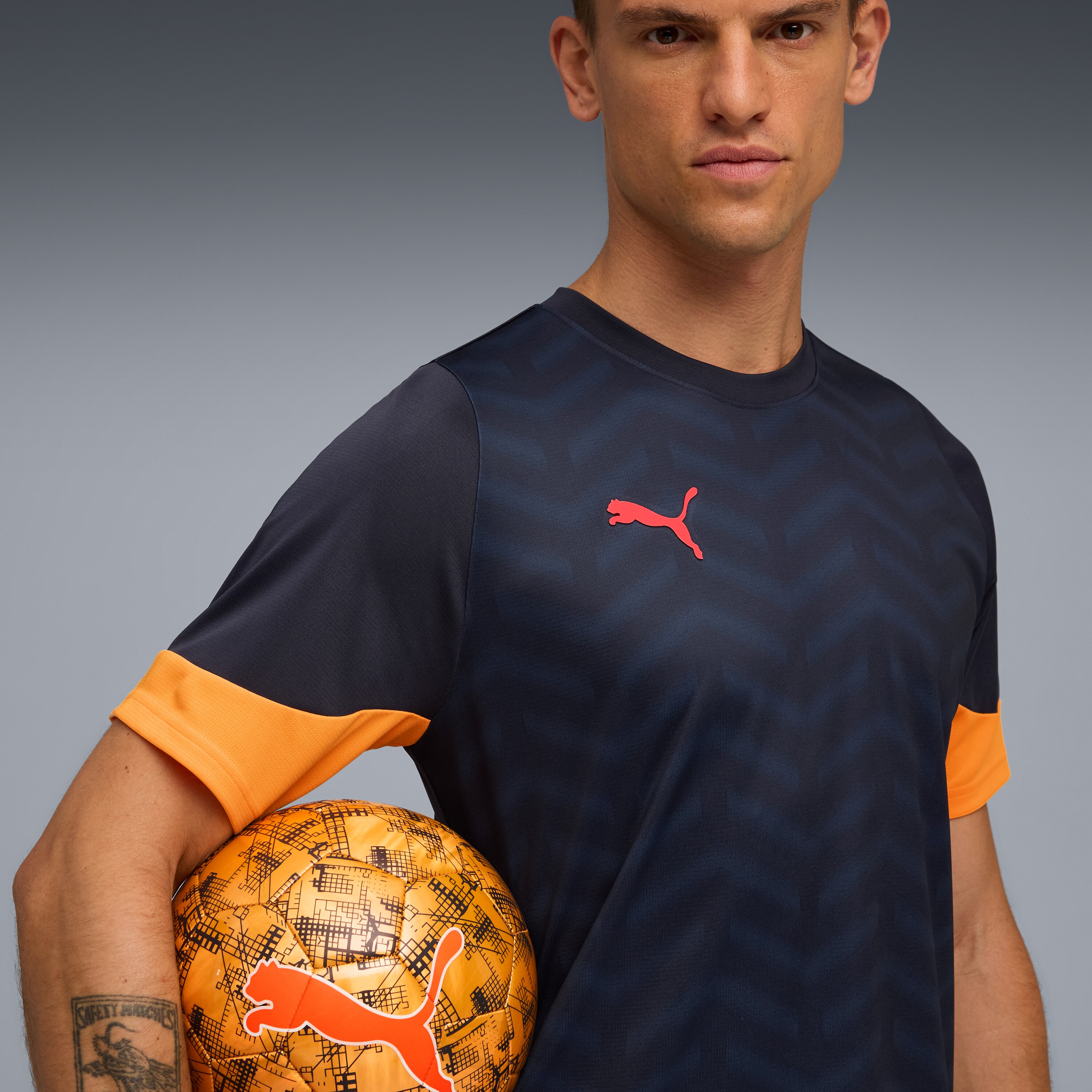 T-shirt individualCUP Jersey Unissexo Azul-4