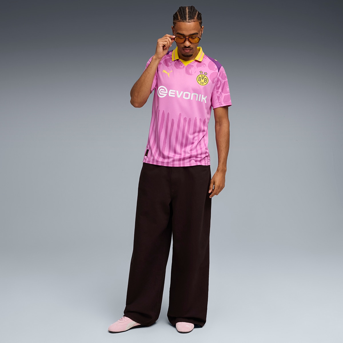 Imagem 0 de T-shirt de Futebol de Homem KidSuper BVB Jersey