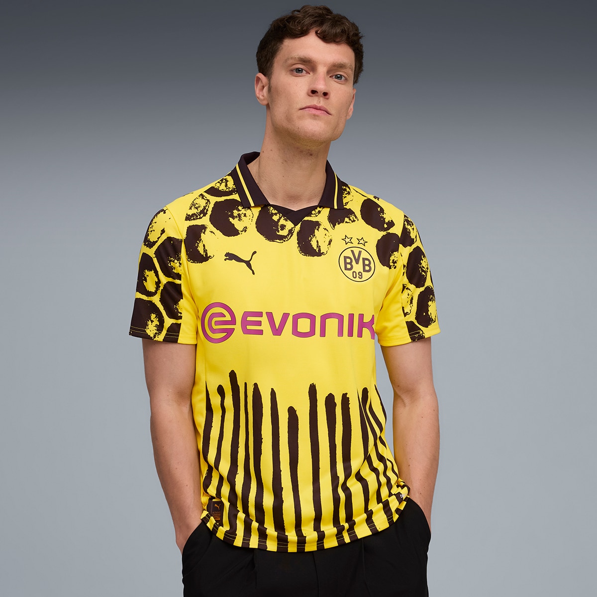 Imagem 0 de T-shirt de Futebol de Homem KidSuper BVB Jersey