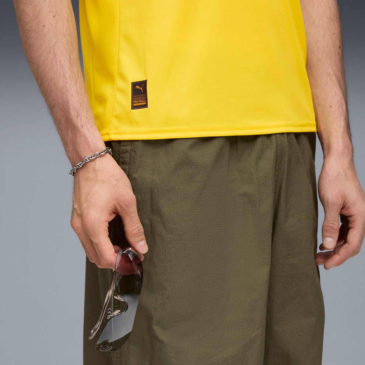 T-shirt de Homem Borussia Dortmund 1.º Equipamento Amarelo-7