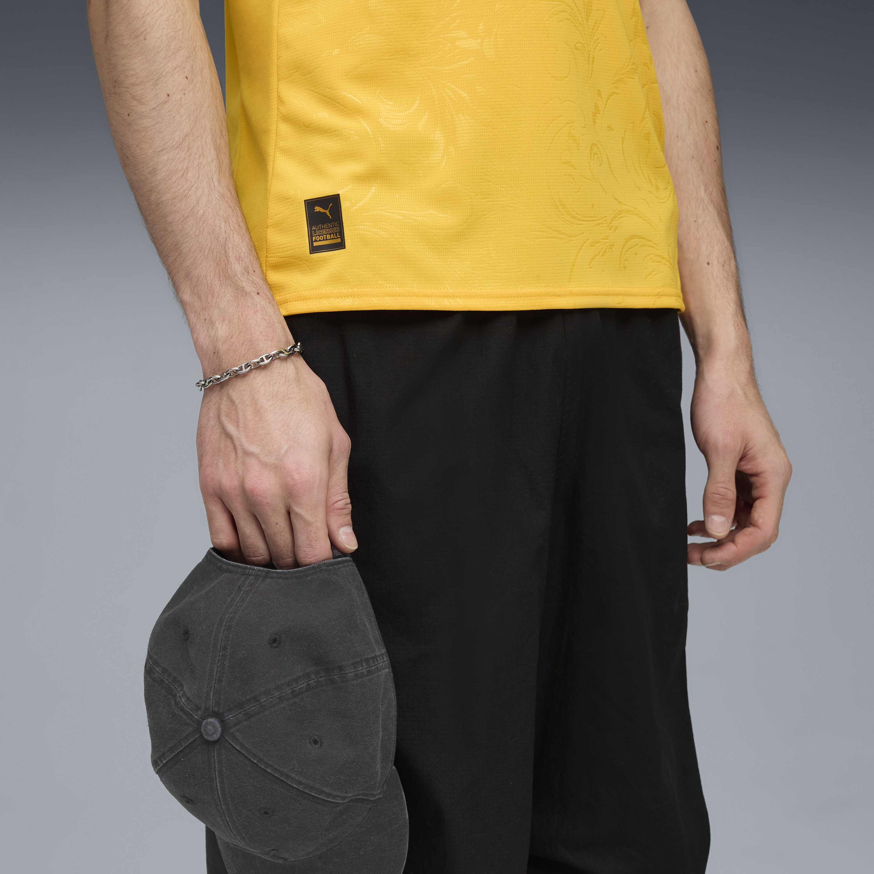 T-shirt de Homem Equipamento Borussia Dortmund Amarelo-4