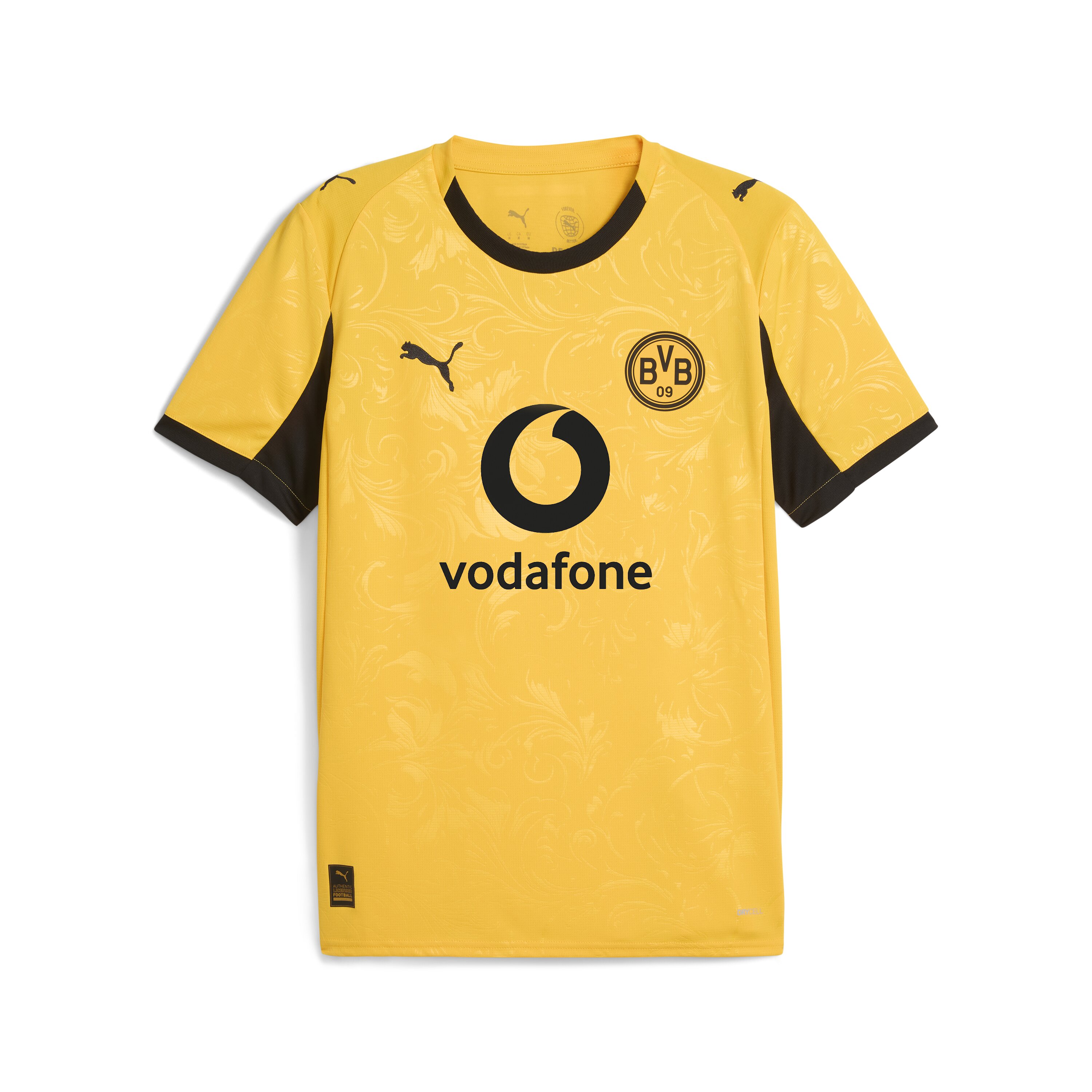 T-shirt de Homem Equipamento Borussia Dortmund Amarelo-7
