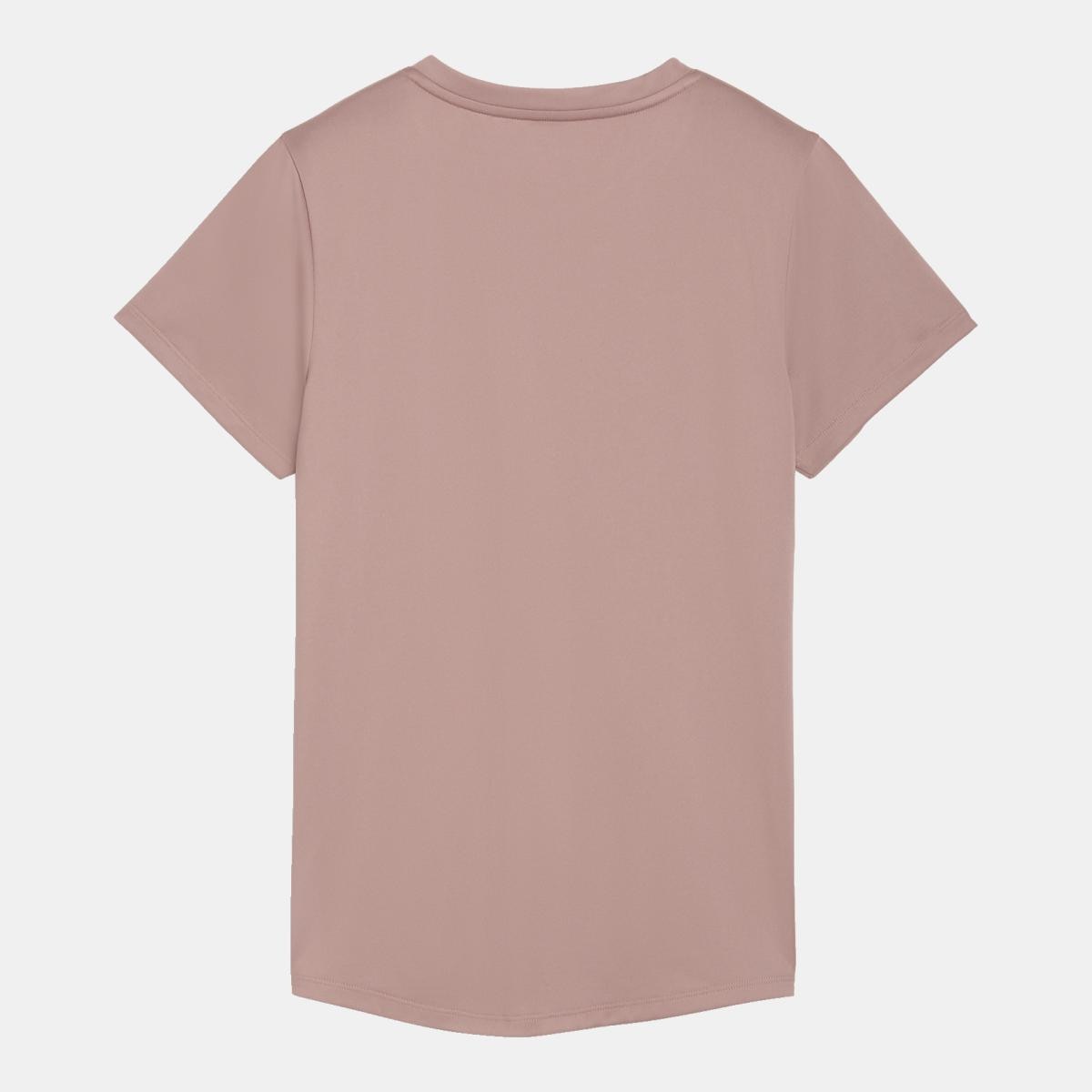 T-shirt de Training de Mulher Tad Essential Vneck Castanho-2