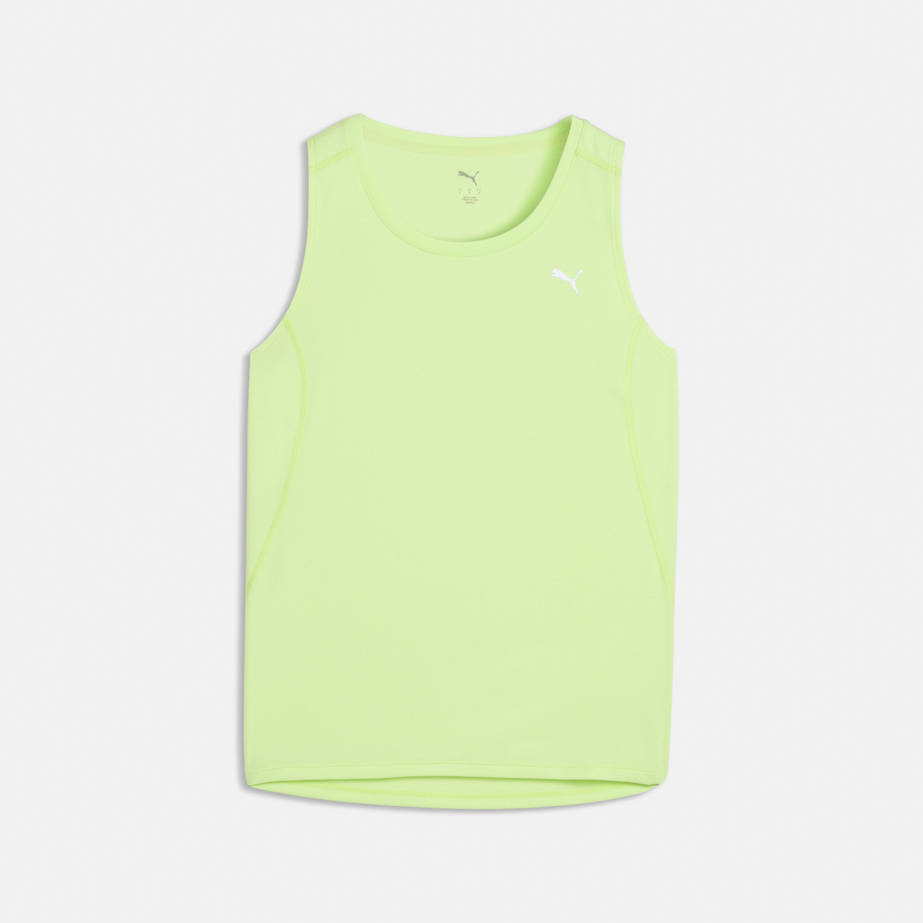 Tops de Running de Mulher RUN VELOCITY Verde-4