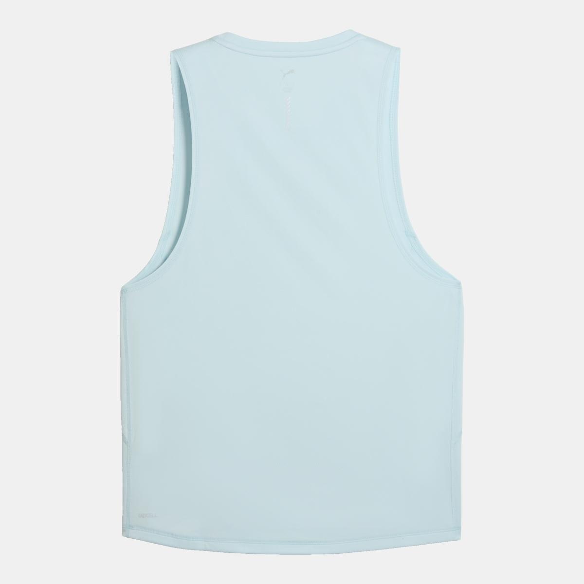 Camisola sem Mangas de Running de Homem Run Velocity Azul-2