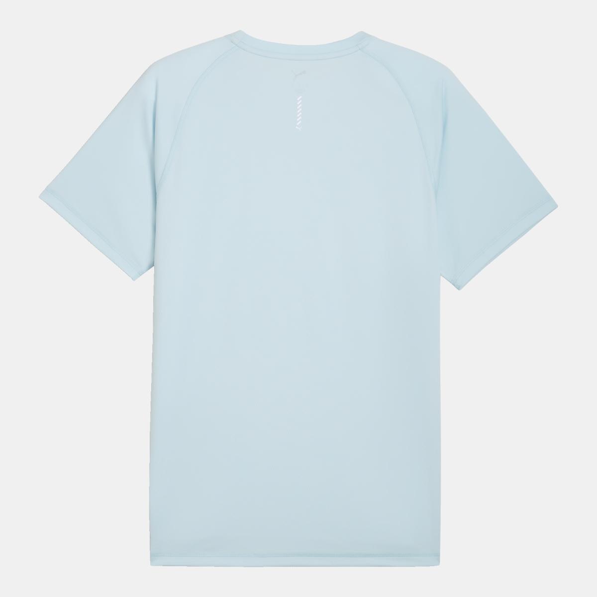 T-shirt de Running de Homem Run Velocity Azul-2