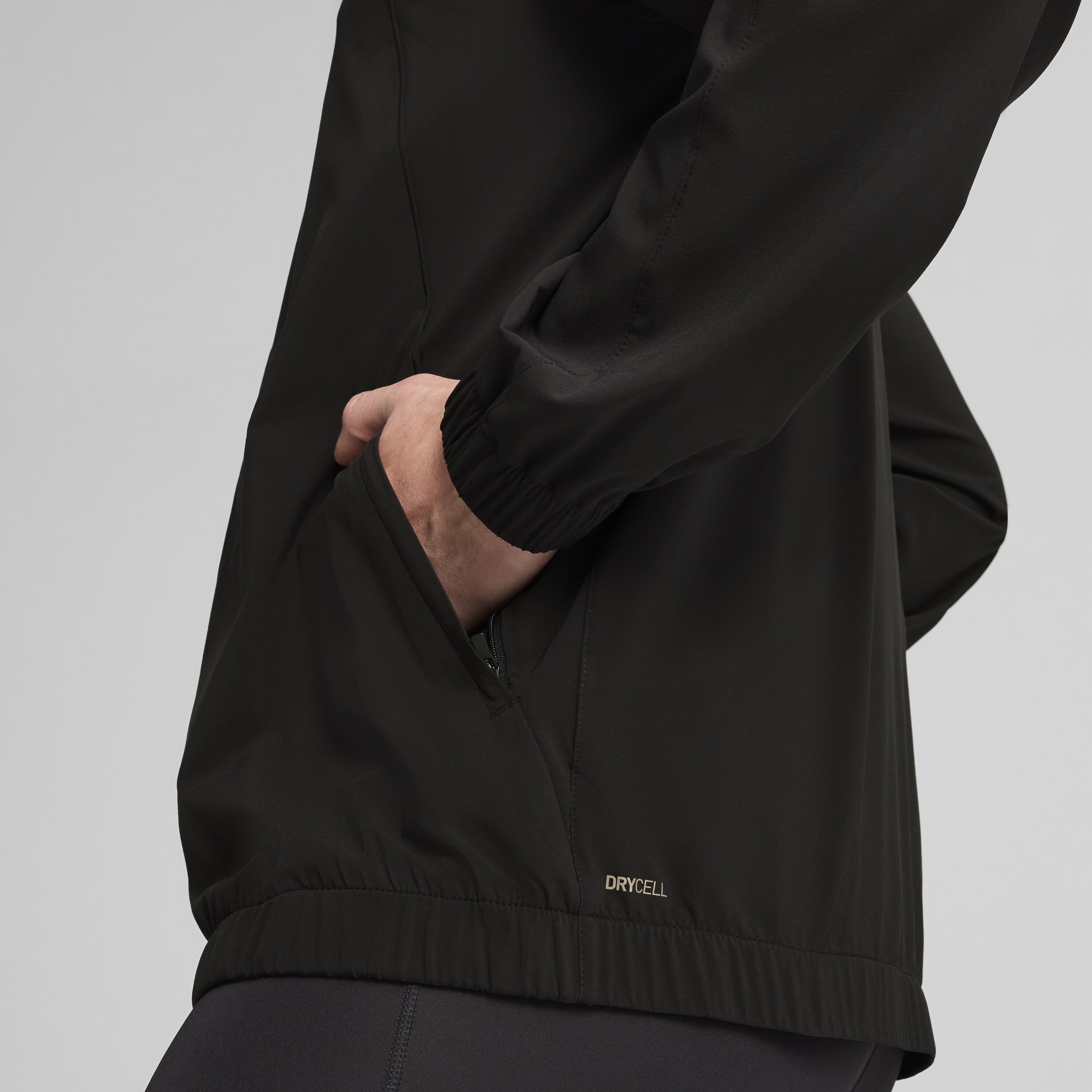 Corta-Vento de Running de Homem Run Velocity Woven Preto-4