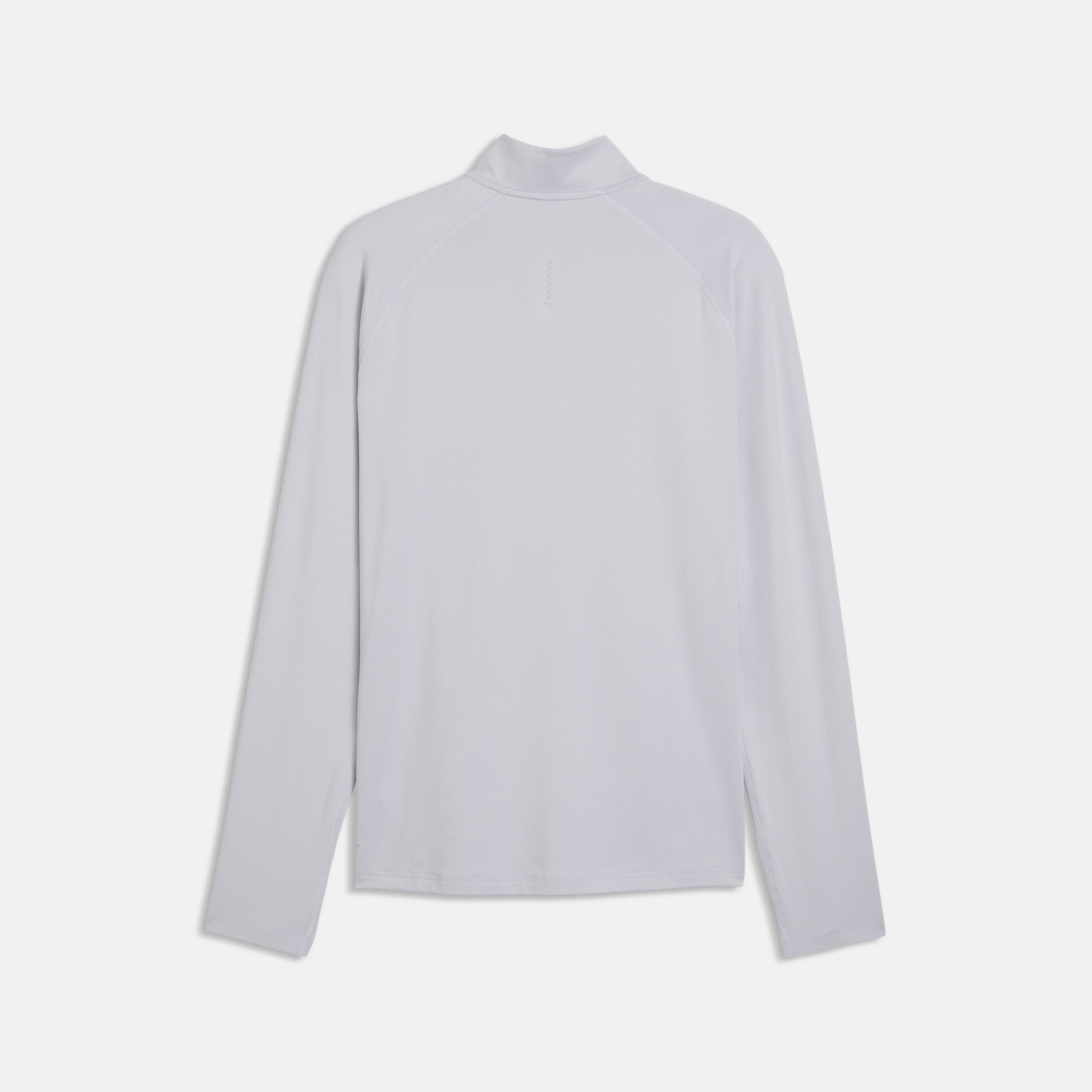 Corta-Vento de Running de Homem Run Velocity Cloudspun 1/4 ZIP Cinzento-6