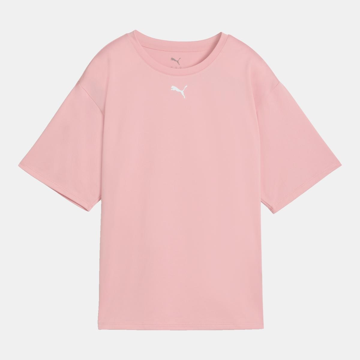 T-shirt de Training de Mulher Tad Essential Relaxed Rosa-4
