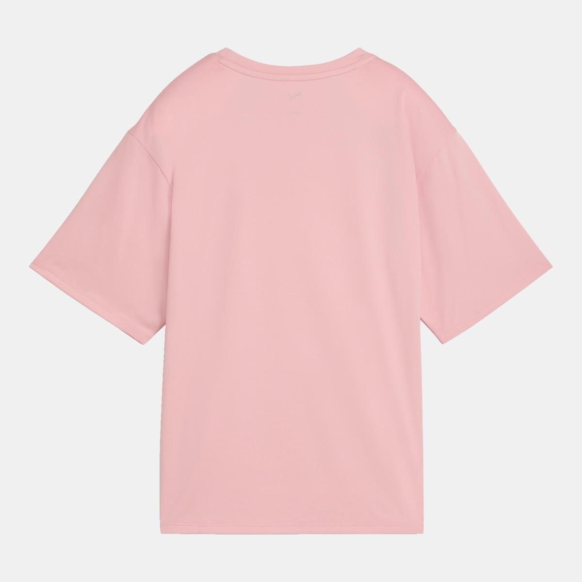 T-shirt de Training de Mulher Tad Essential Relaxed Rosa-5