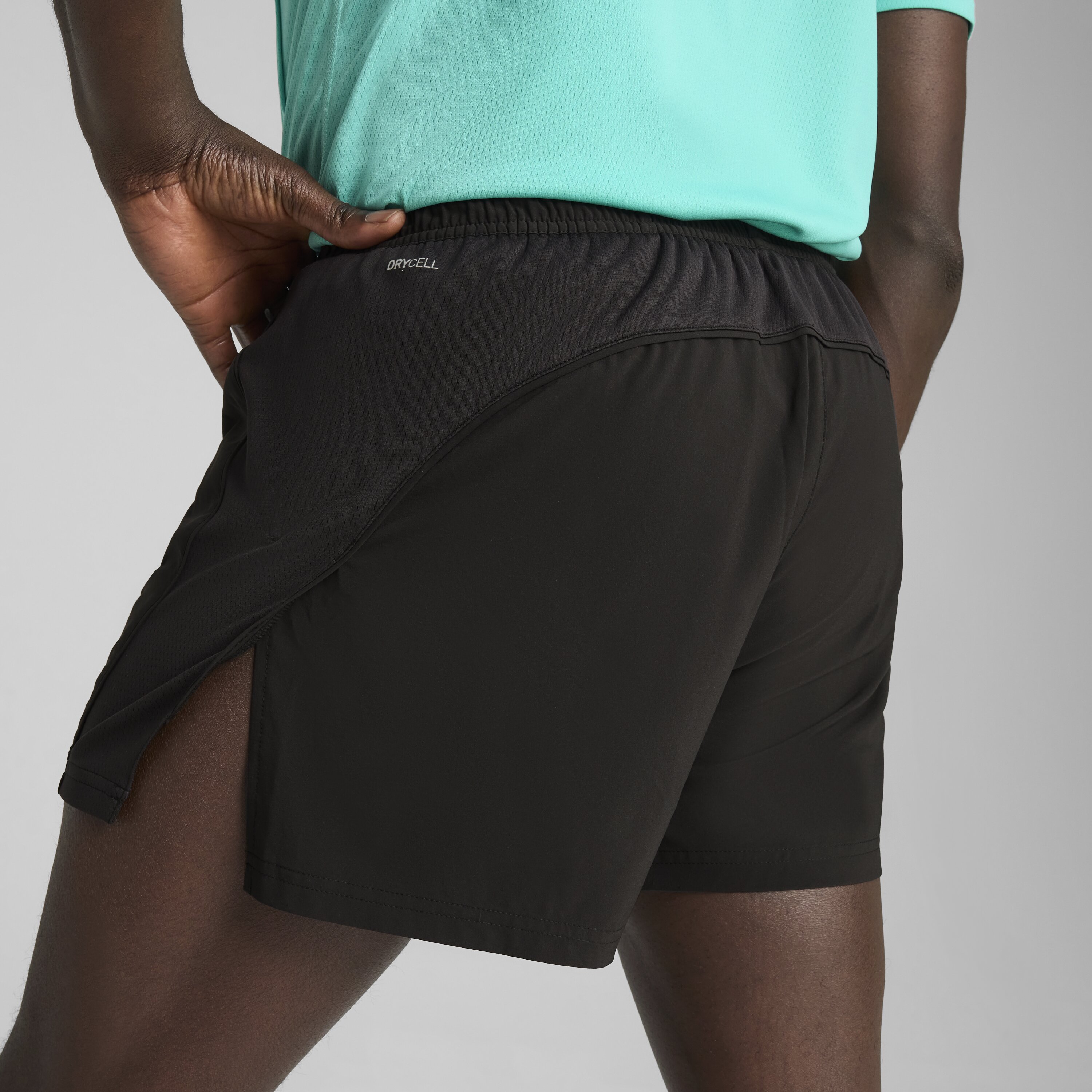 Calções de Running de Homem Run Velocity Split - 3" Preto-3