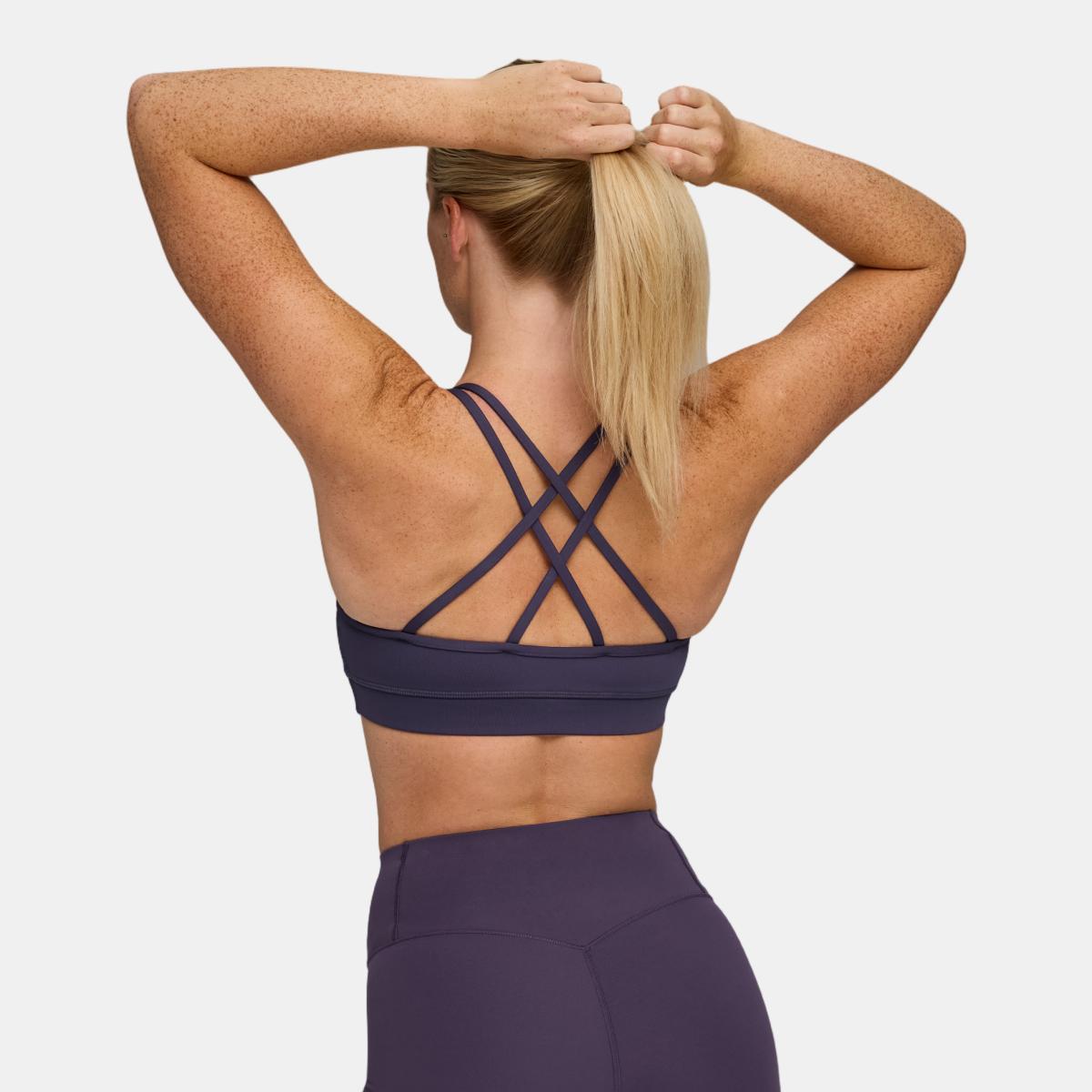 Tops de Training de Mulher x HYROX MOVE STRAPPY Roxo-2