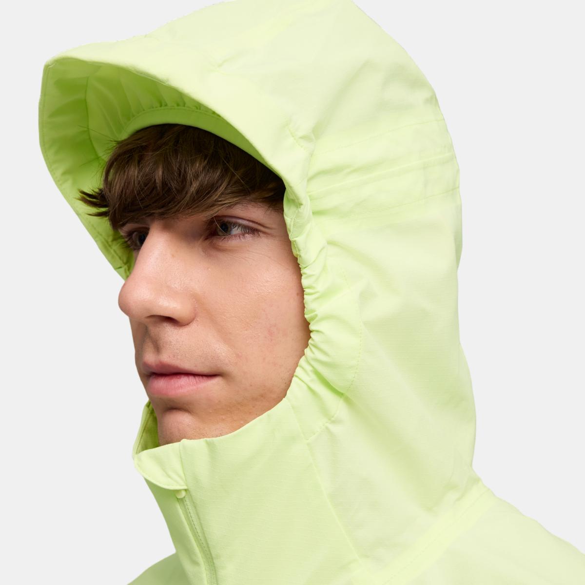 Corta-Vento de Running de Homem Run Raincell Verde-2