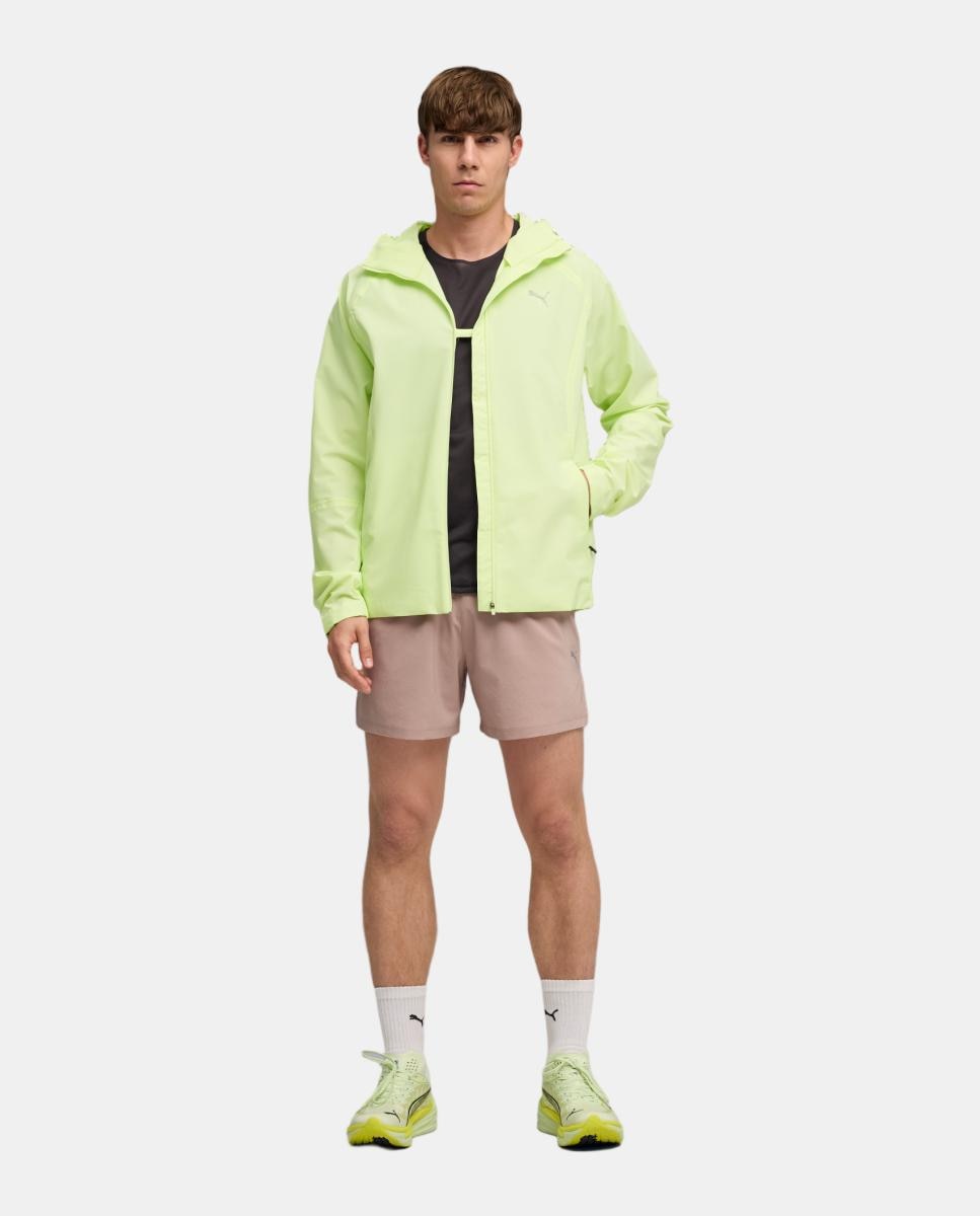Corta-Vento de Running de Homem Run Raincell Verde-3