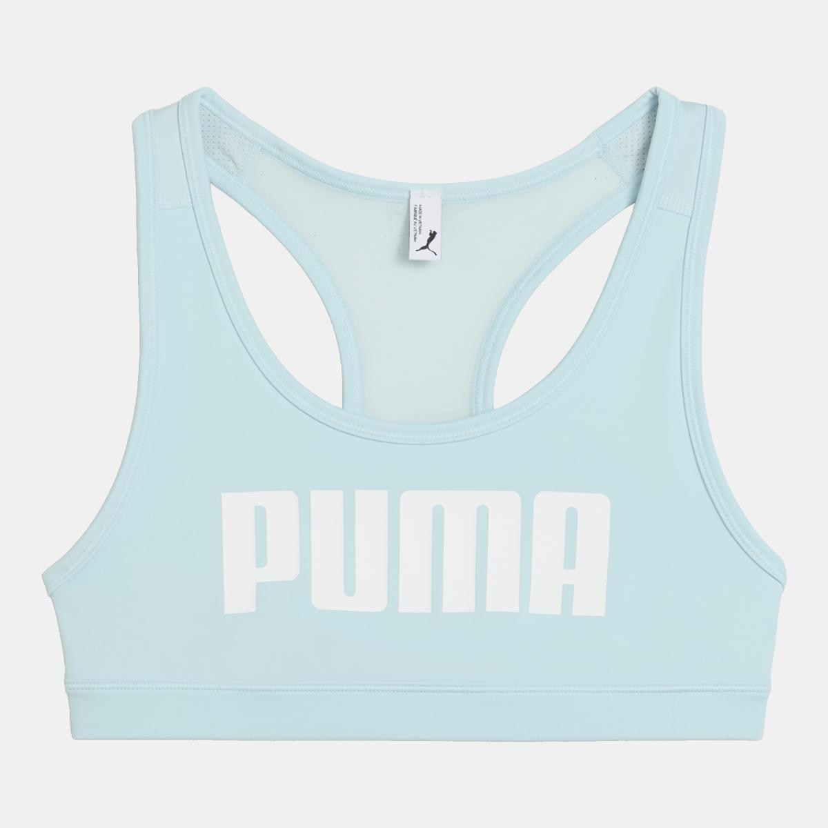 Tops de Training de Mulher 4Keeps Logo Mid Azul-1