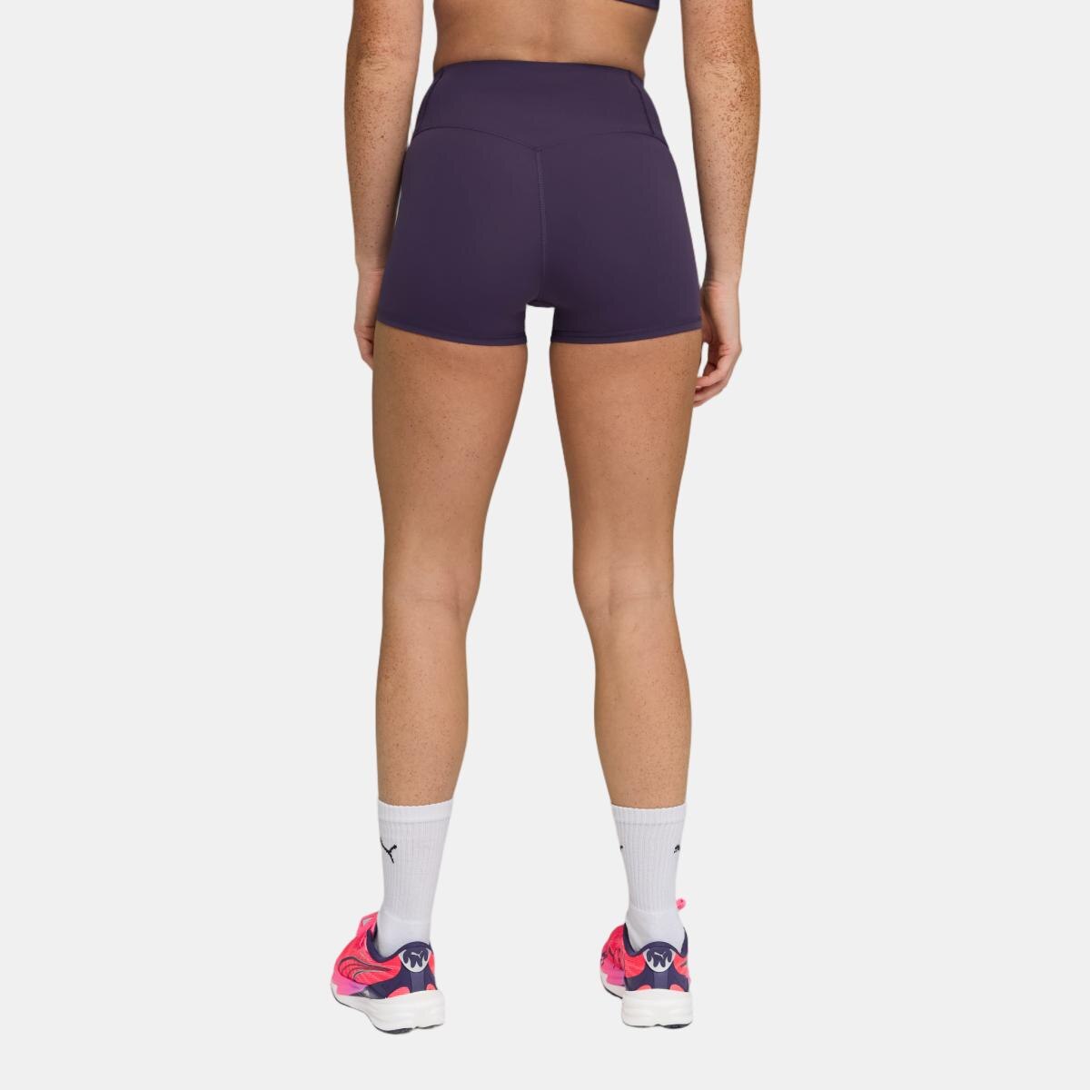 Calções de Training de Mulher HYROX SHAPELUXE TIGHT - 3" Roxo-2