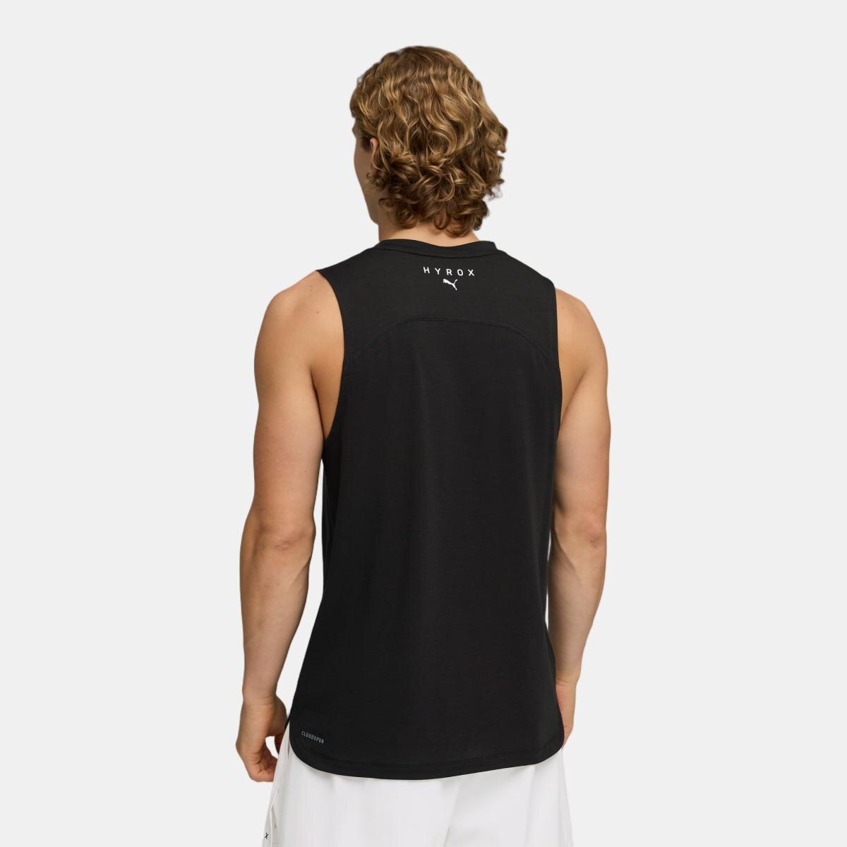 Camisola sem Mangas de Training de Homem X HYROX CLOUDSPUN CITY Preto-2