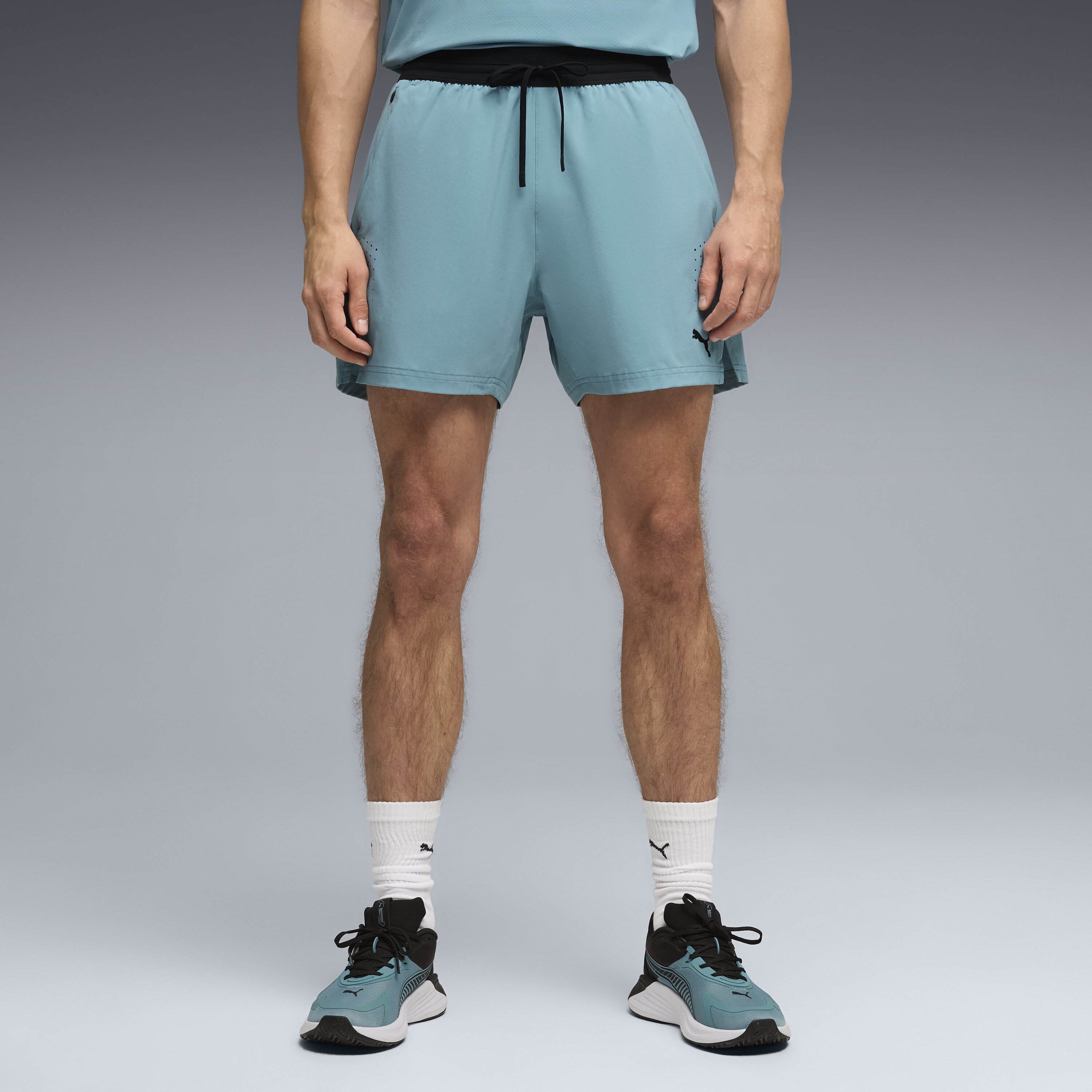 Calções de Training de Homem PWRMODE DRYELITE Woven Azul-1