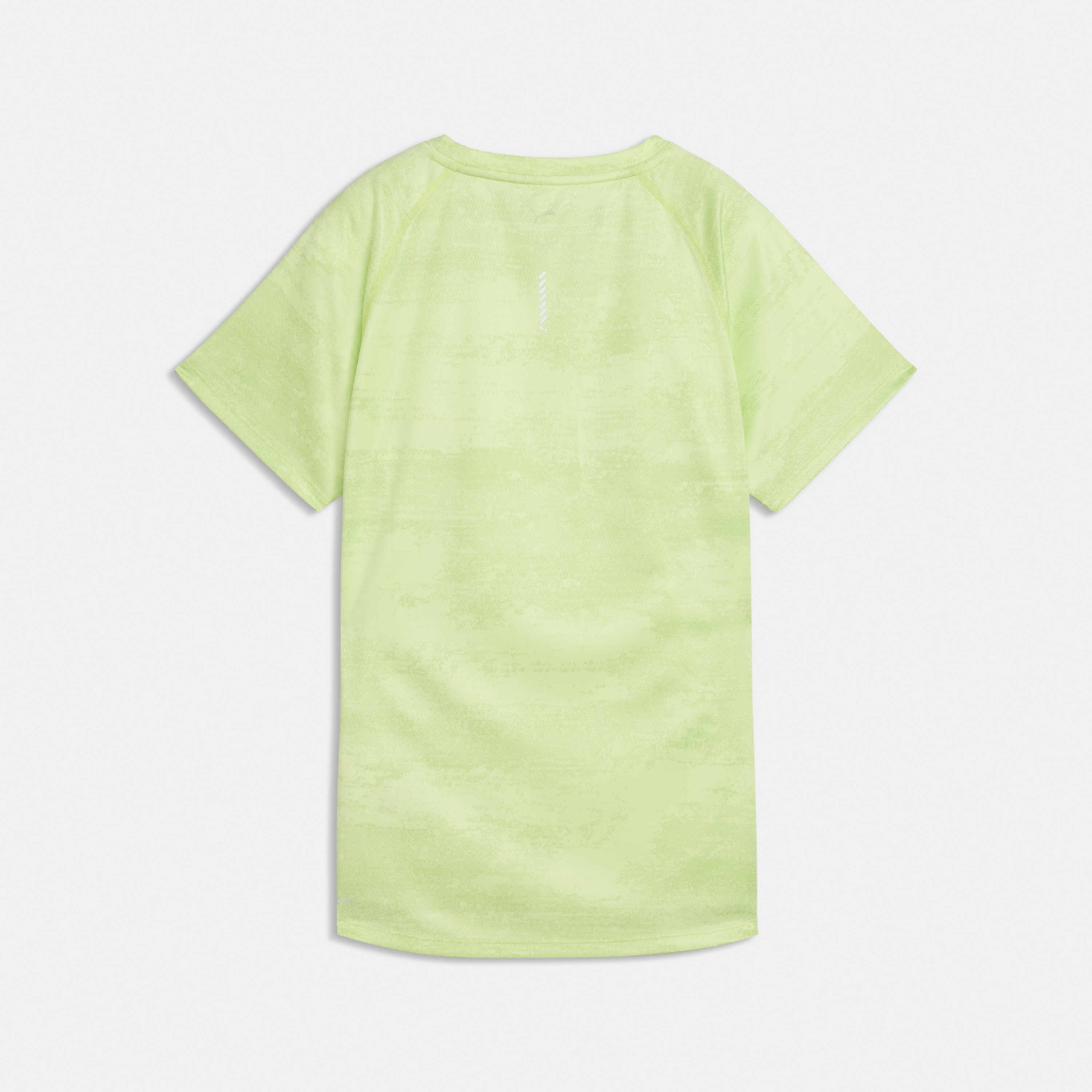 T-shirt de Running de Mulher Run Velocity Verde-5