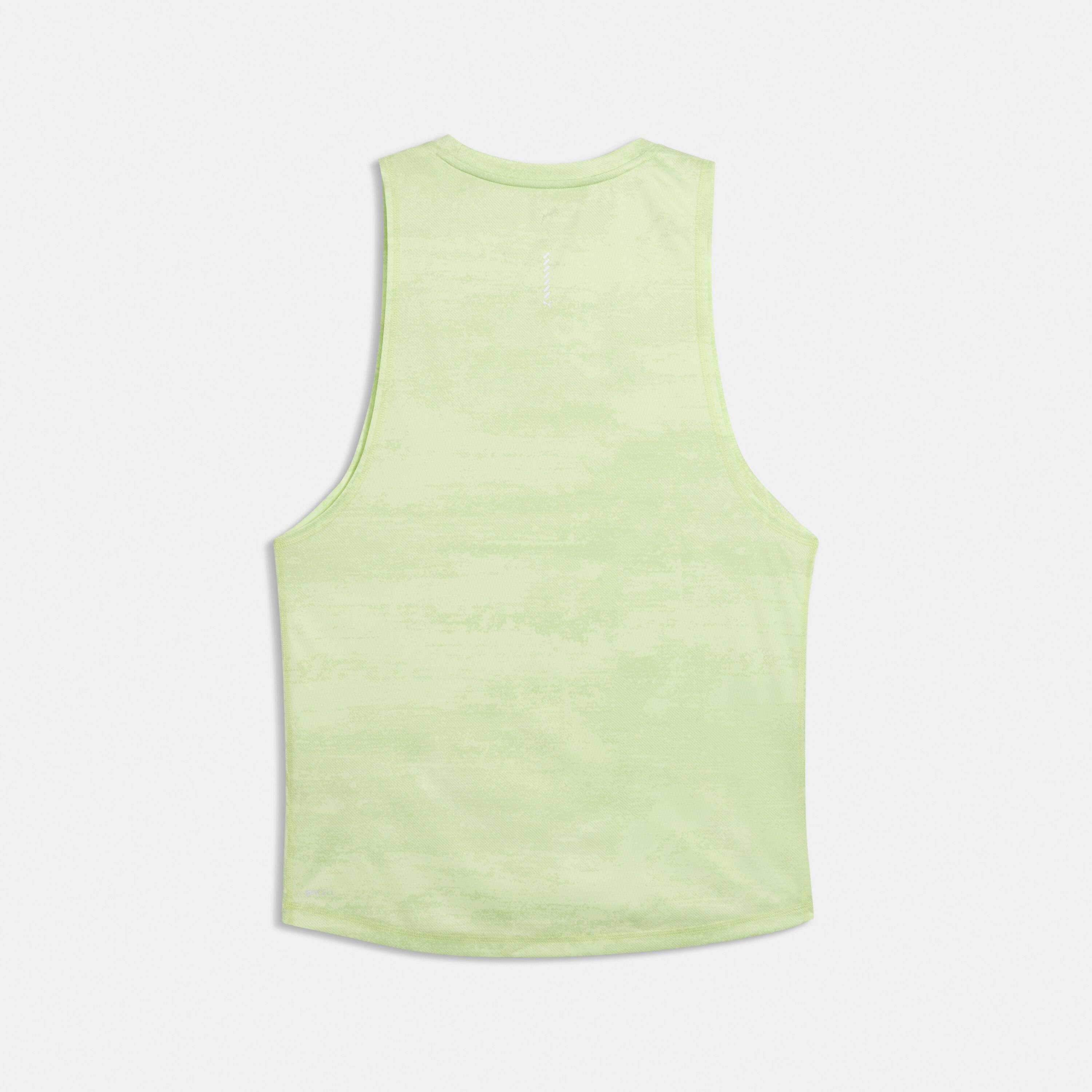 T-shirt sem Mangas de Running de Homem Run Velocity Verde-2
