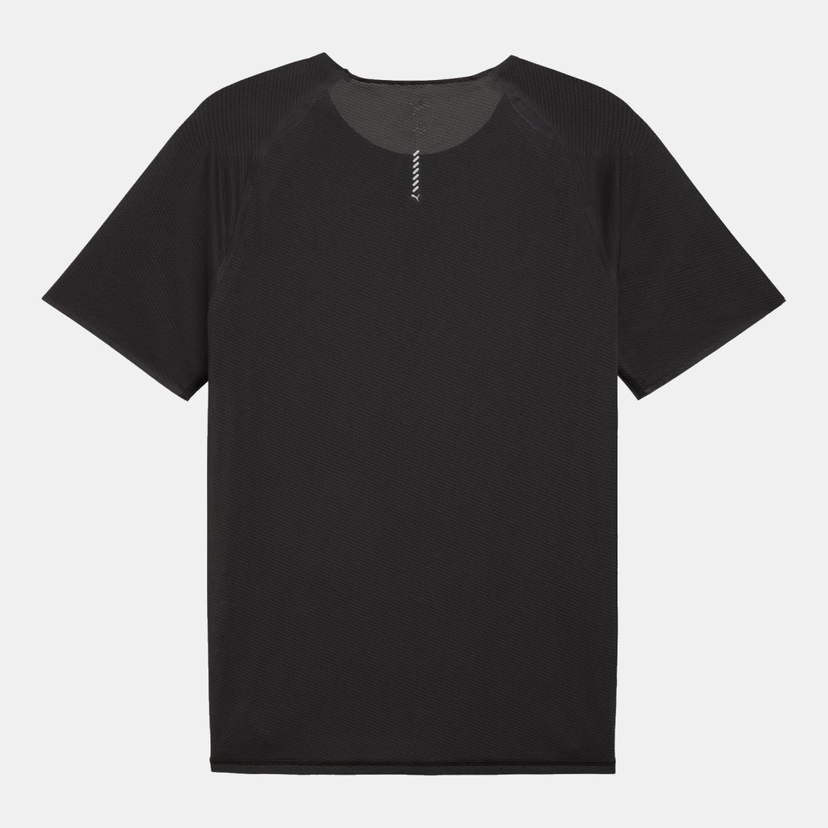 T-shirt de Running de Homem LIGHTSPEED Preto-5