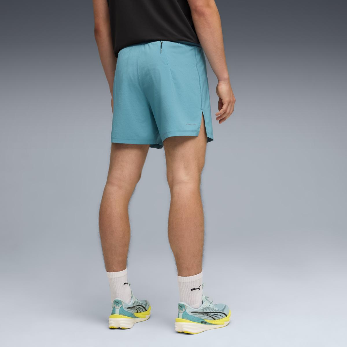 Calções de Running de Homem DREAMRUN DryCELL - 5" Azul-2