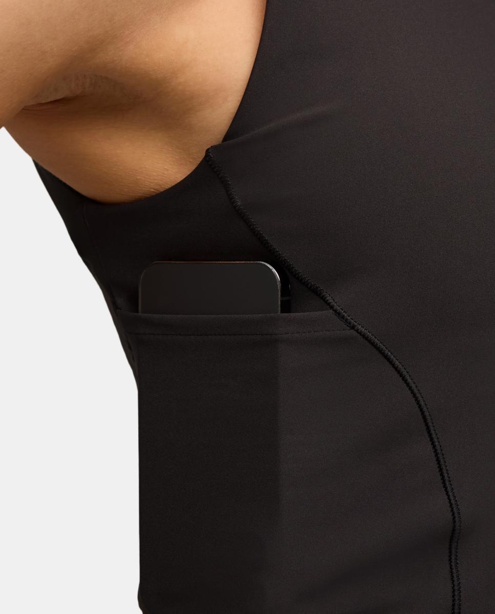 Tops de Running de Mulher RUN LIGHTSTRIDE CROP Preto-5