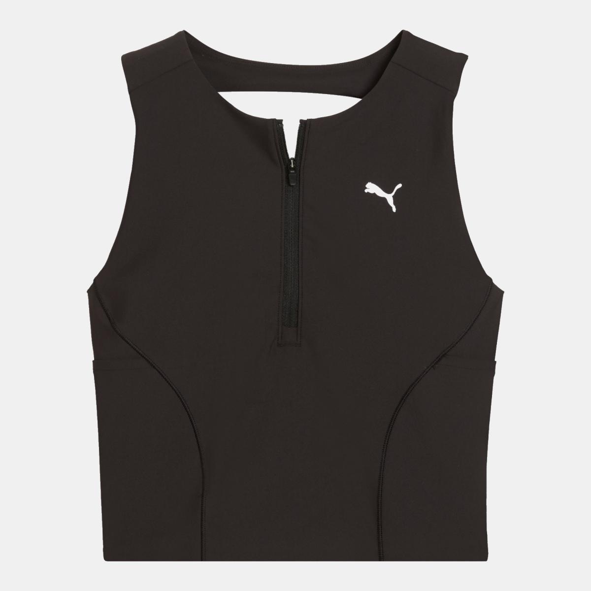 Tops de Running de Mulher RUN LIGHTSTRIDE CROP Preto-6