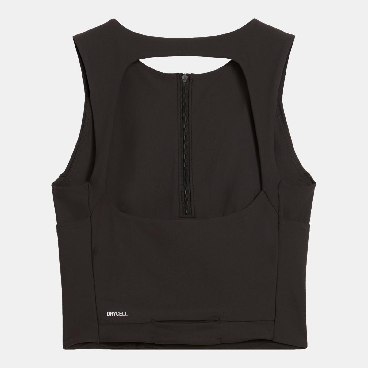 Tops de Running de Mulher RUN LIGHTSTRIDE CROP Preto-7