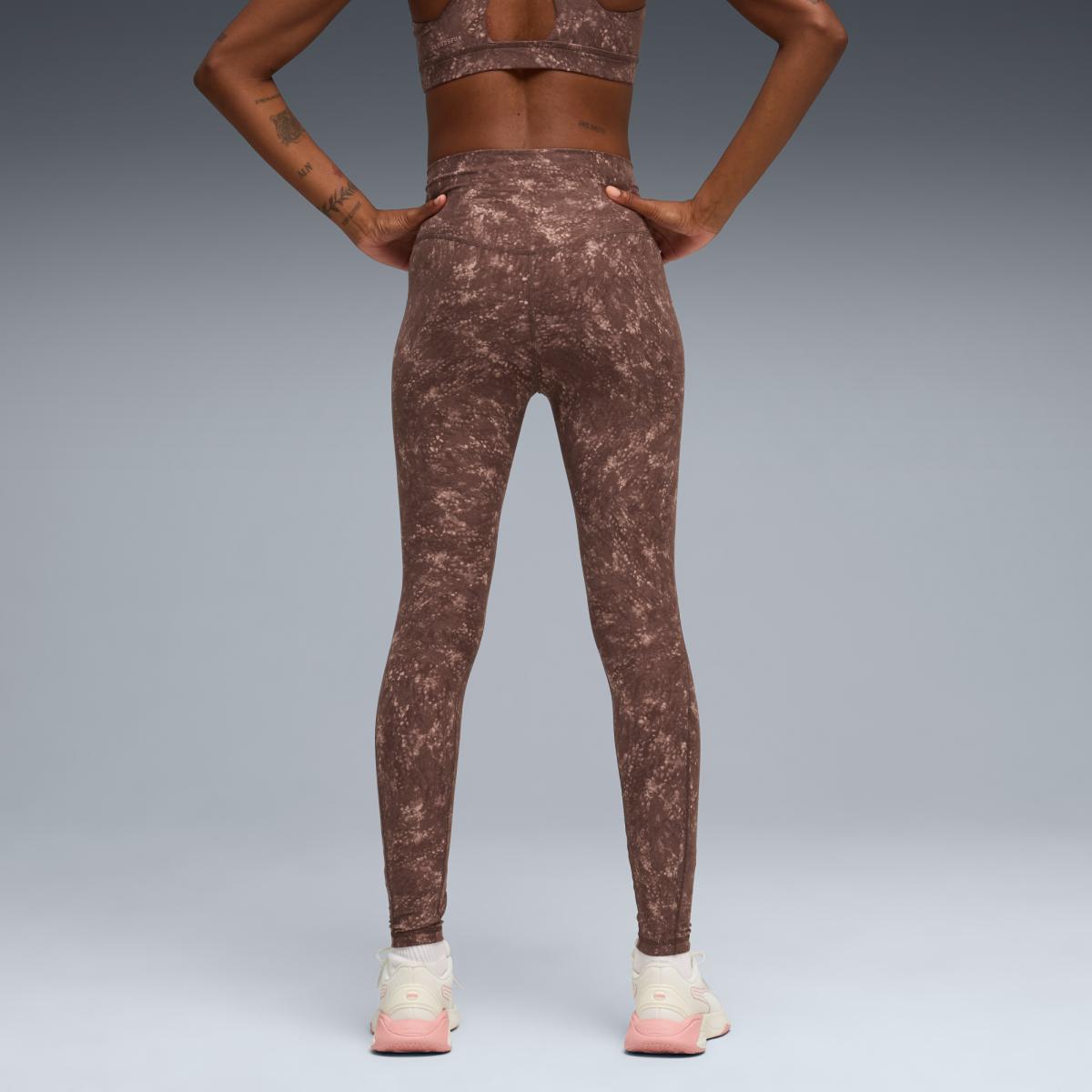 Leggings de Training de Mulher Cloudspun Tight FL Castanho-2