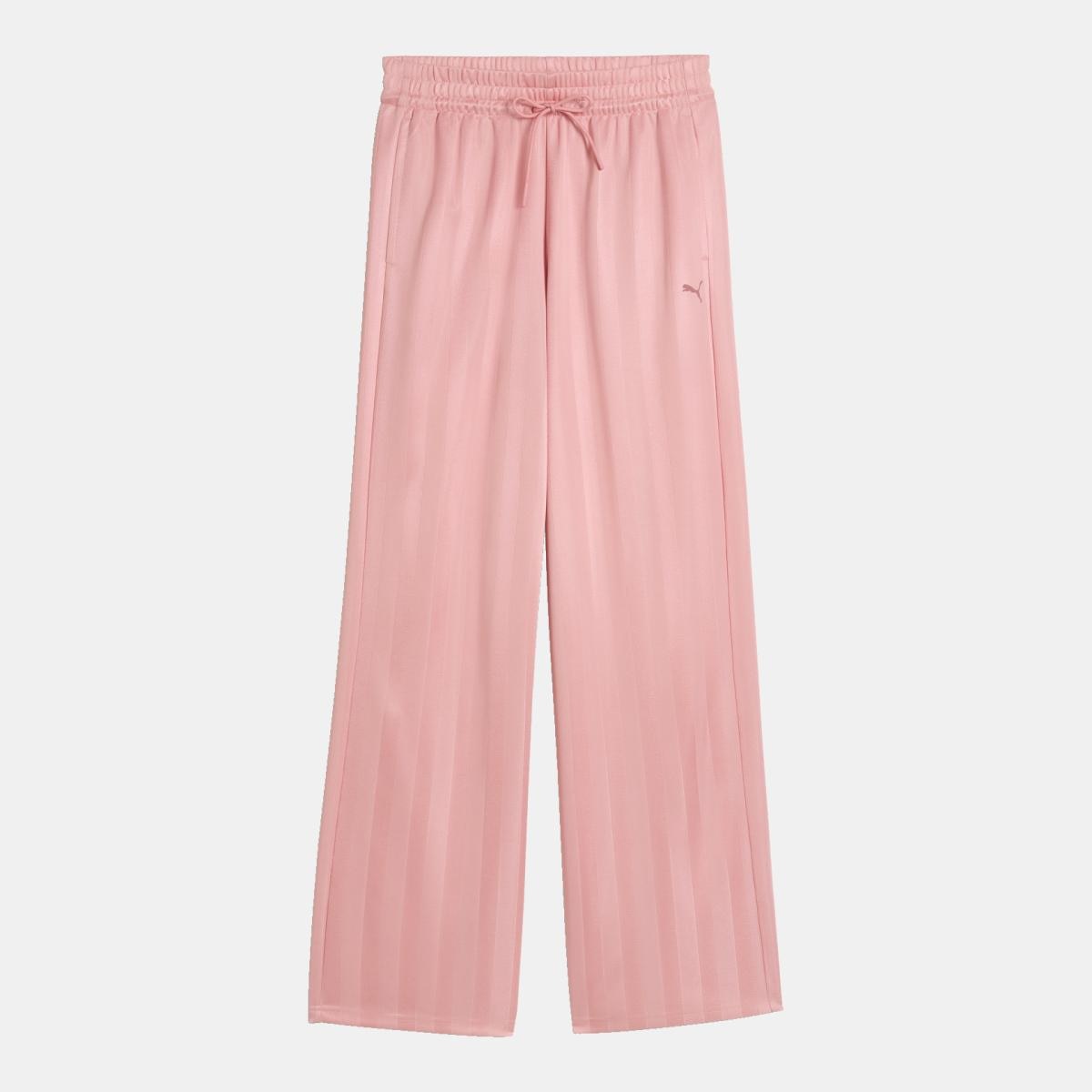 Calças de Training de Mulher League Wide Leg Rosa-4