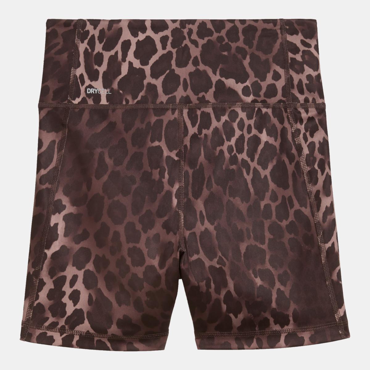 Calções de Training de Mulher TAD Ess Spotted Haze Castanho-5
