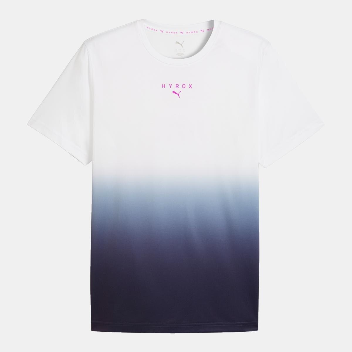 T-shirt de Training de Homem X HYROX POLY GRAPHIC Branco-4