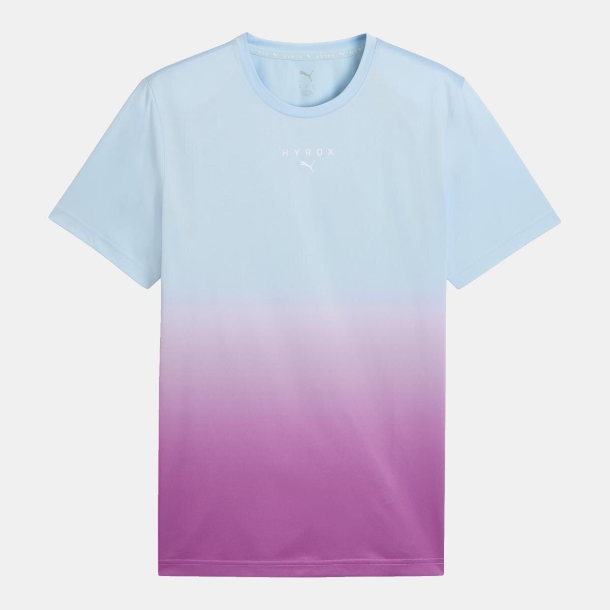 T-shirt de Training de Homem X HYROX POLY GRAPHIC Rosa-4