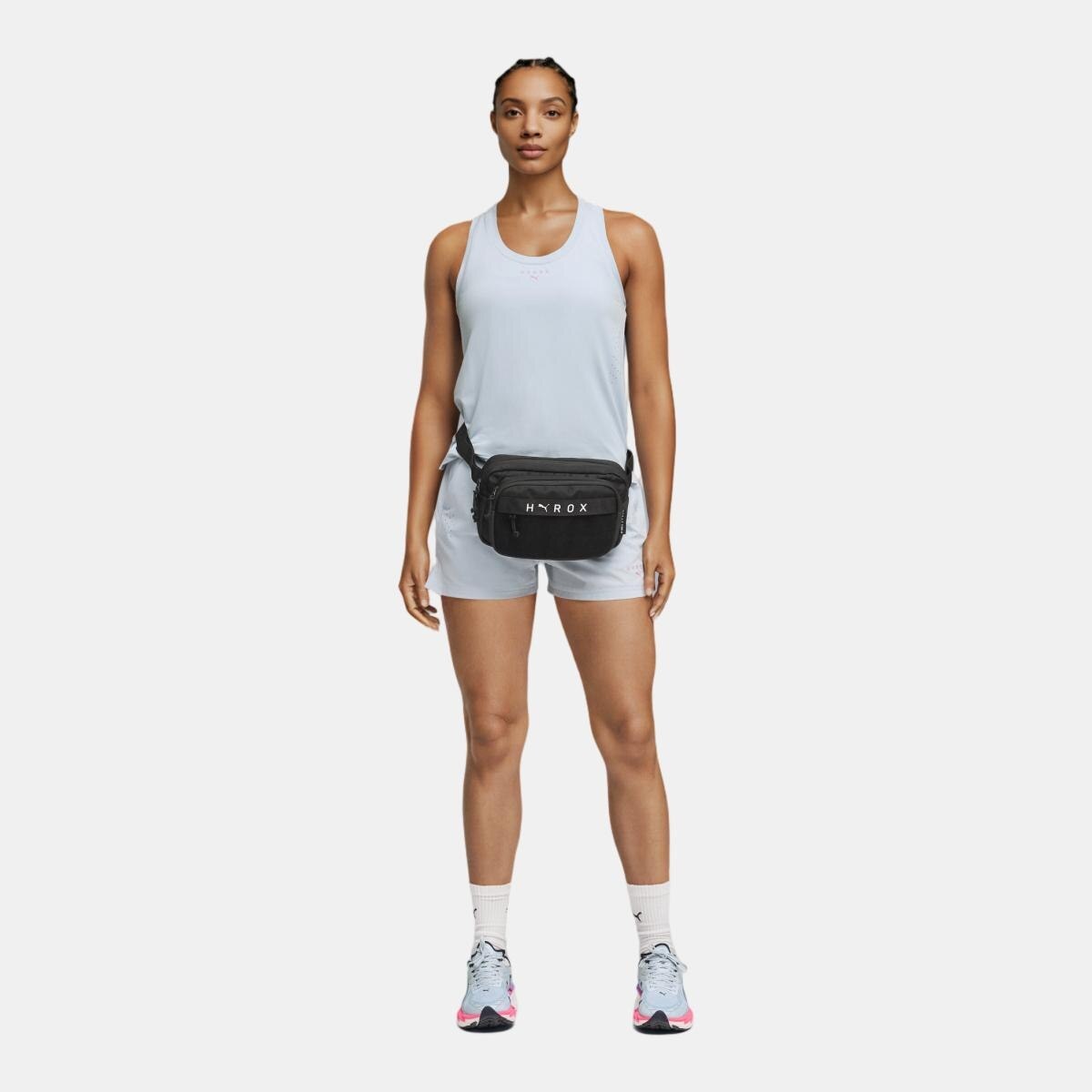 Tops de Training de Mulher X HYROX DRYELITE Azul-3