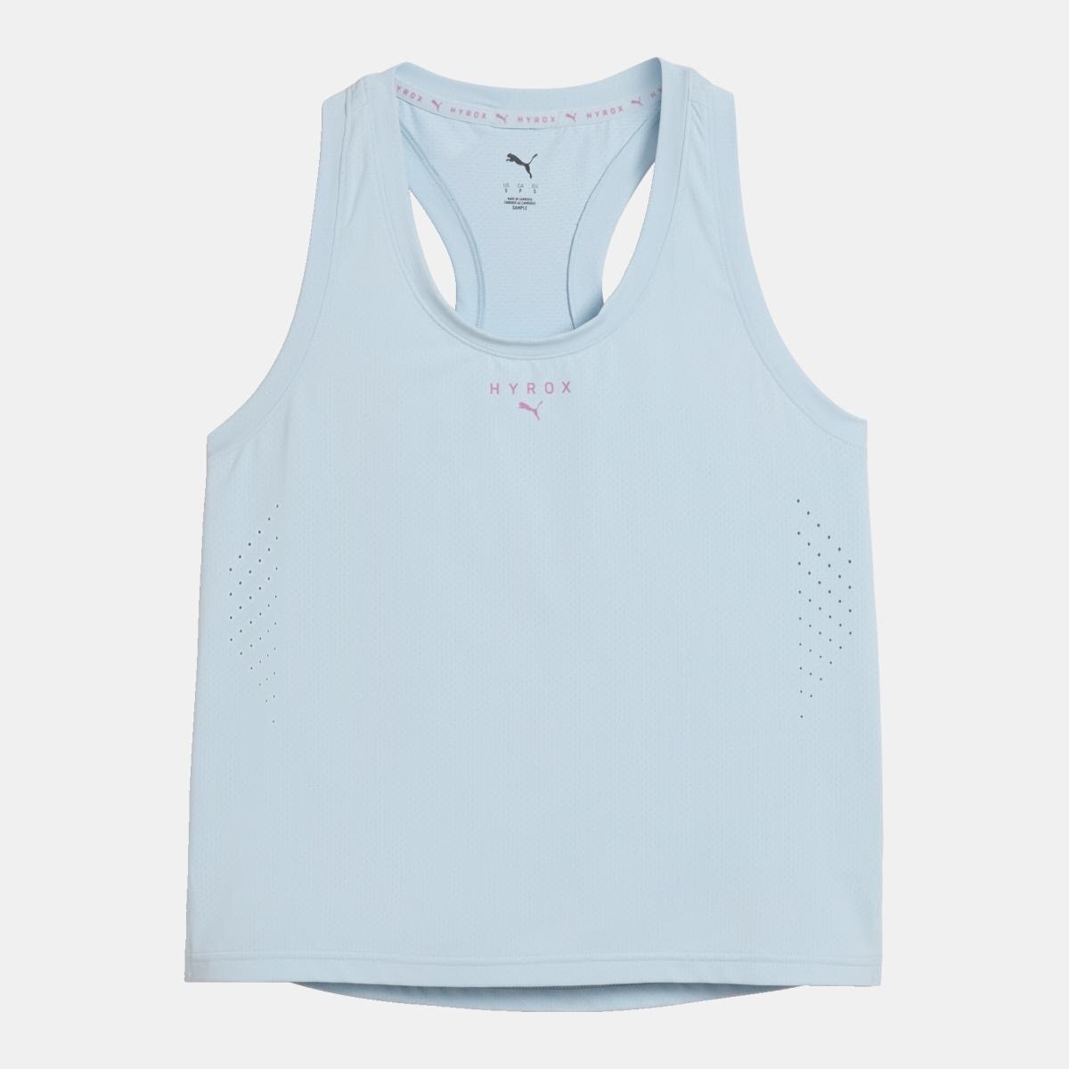 Tops de Training de Mulher X HYROX DRYELITE Azul-4