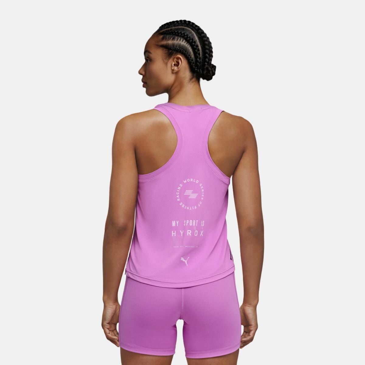 Tops de Training de Mulher X HYROX DRYELITE Rosa-2
