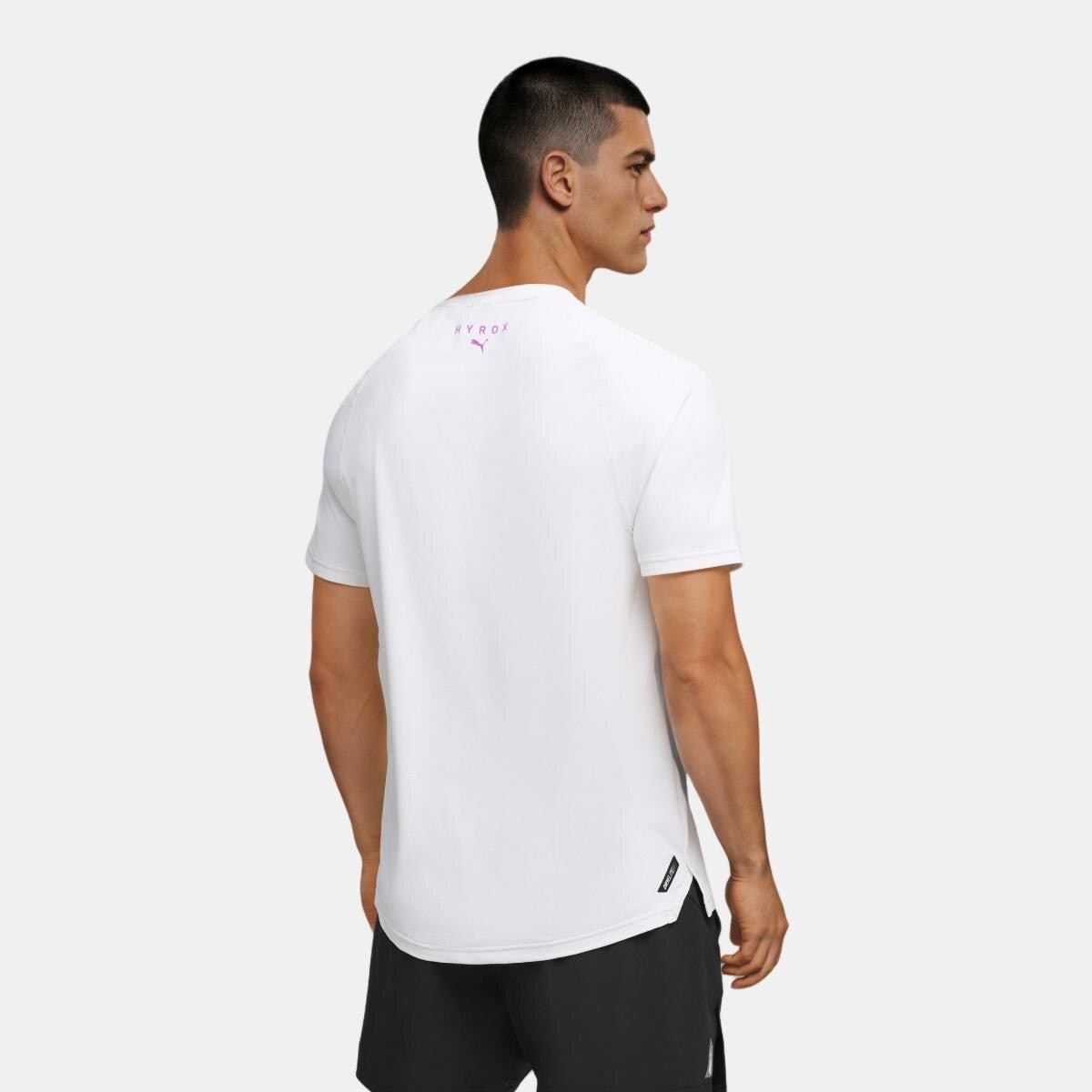 T-shirt de Training de Homem X HYROX DRYELITE Branco-2