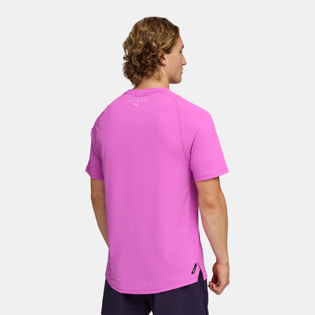 T-shirt de Training de Homem X HYROX DRYELITE Rosa-2