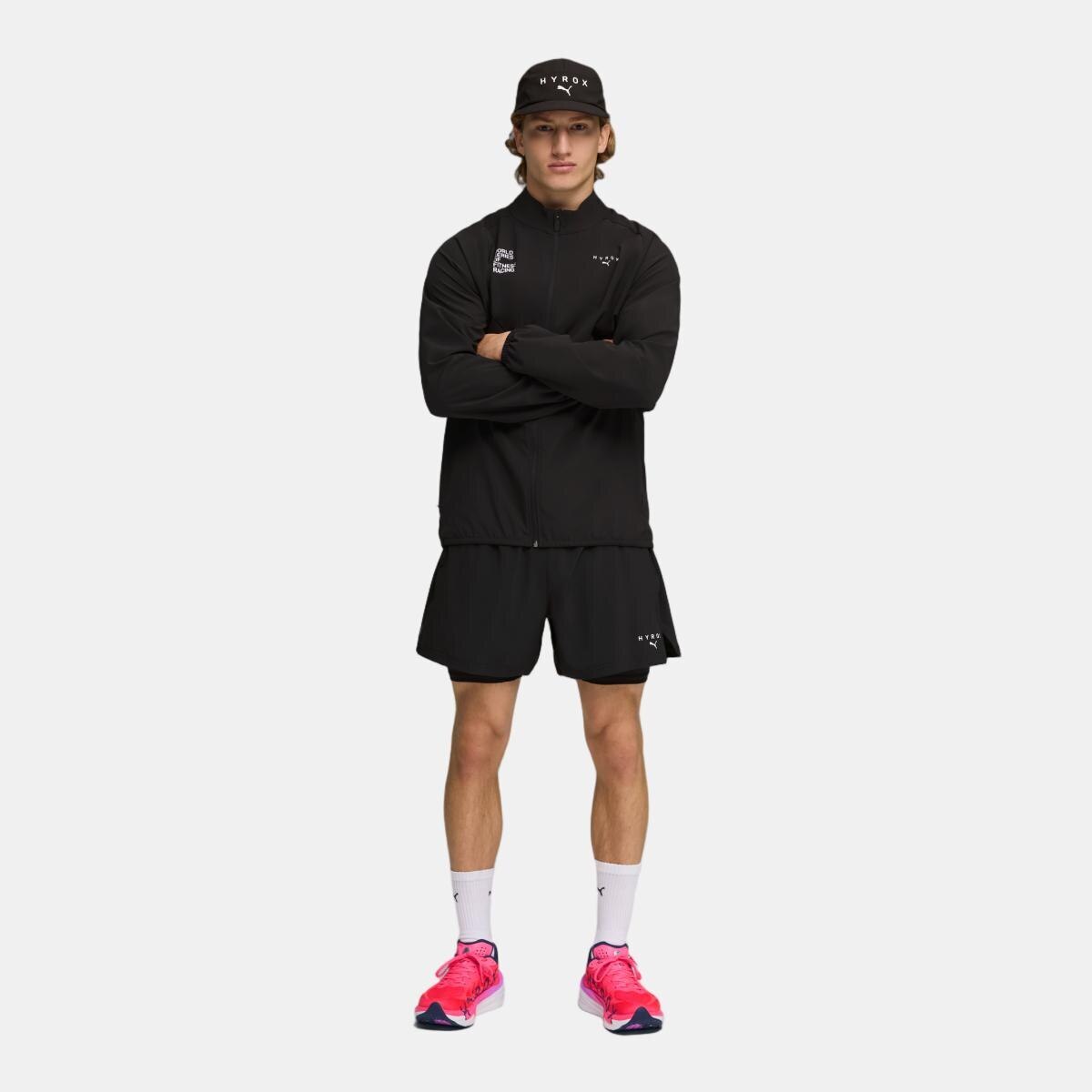 Casacos de Training de Homem X HYROX DRYELITE WARUP Preto-5