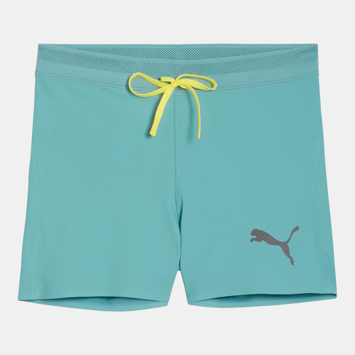 Calções de Running de Mulher Lightspeed 3" Tight Azul-7