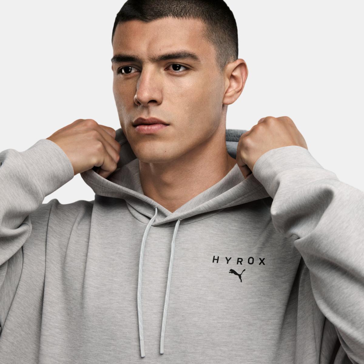 Sweatshirts Casual DE Homem X HYROX CLOUDSPUN Cinzento-2