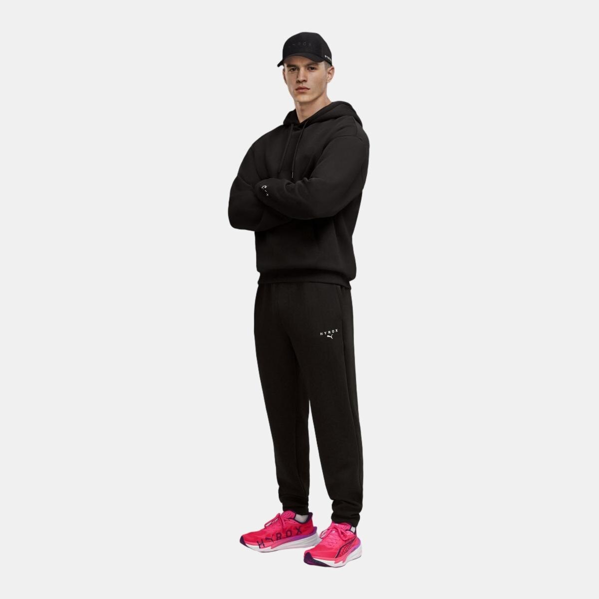 Calças Compridas de Training de Homem HYROX CLOUDSPUN ELEVATED Preto-3