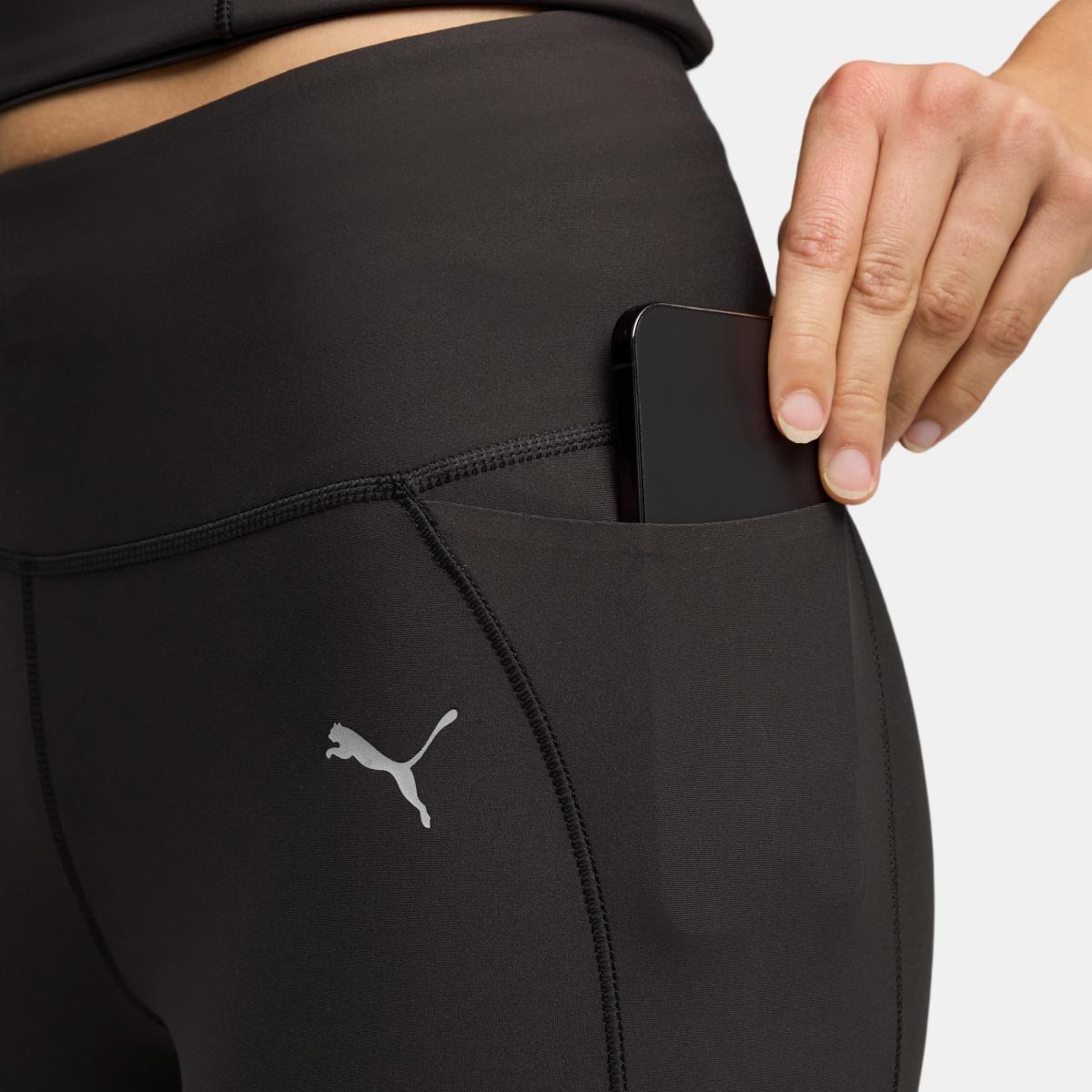 Leggings Compridas de Running de Mulher DREAMRUN 7/8th Tight Preto-2