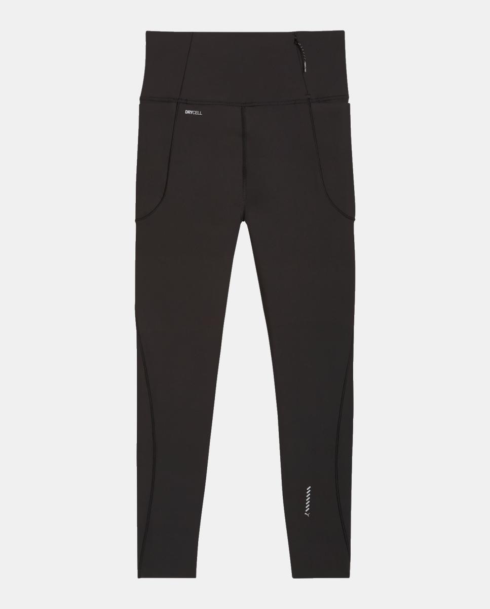 Leggings Compridas de Running de Mulher DREAMRUN 7/8th Tight Preto-7