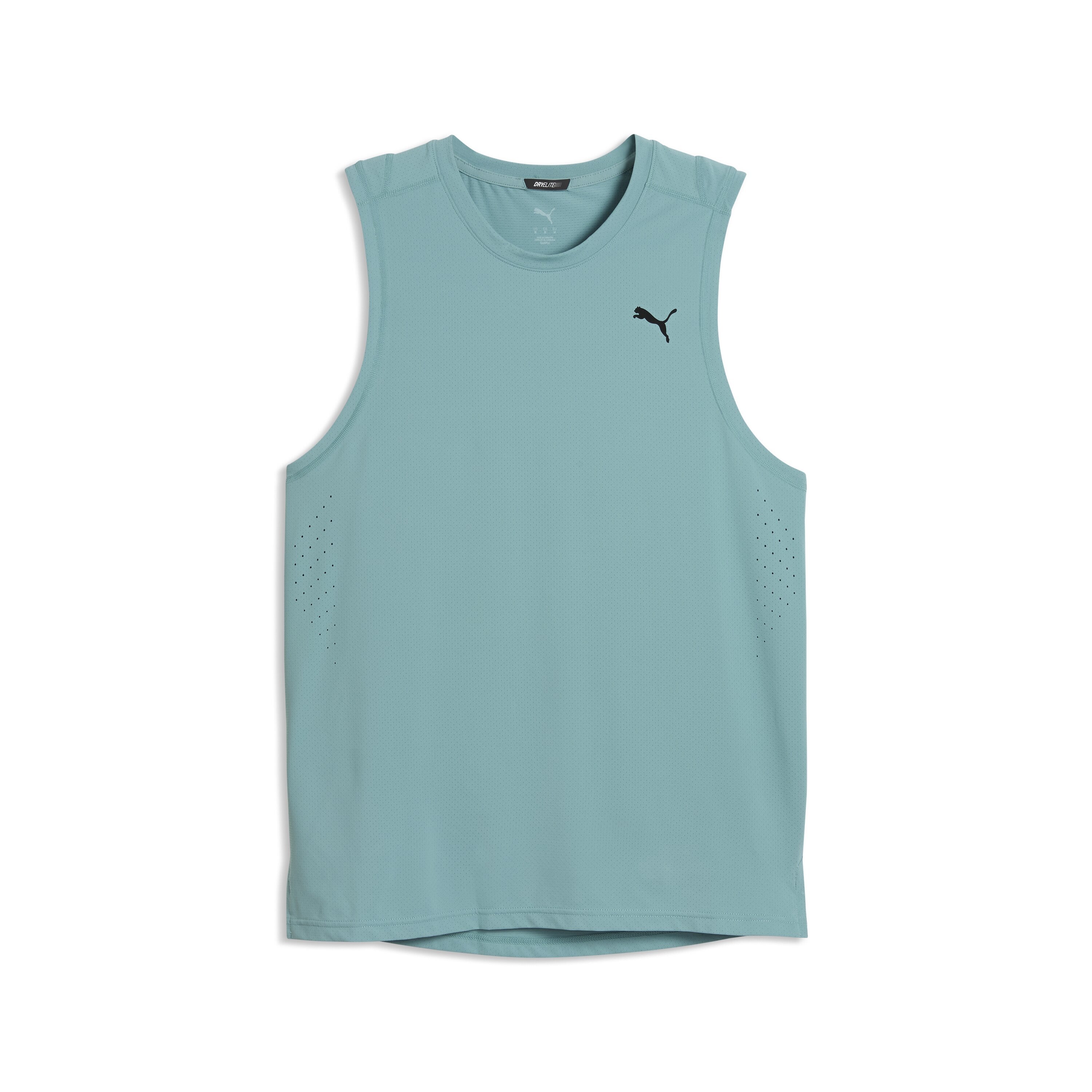 Camisola sem Mangas de Training de Homem PWRMODE Azul-4