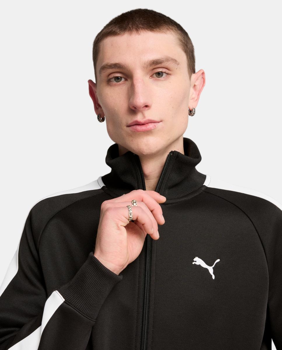 Casacos Casual de Homem T7 ALWAYS ON Track Preto-2
