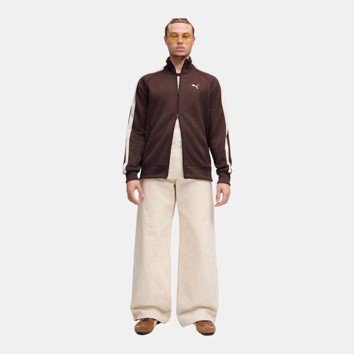 Casacos Casual de Homem T7 ALWAYS ON Track Castanho-3