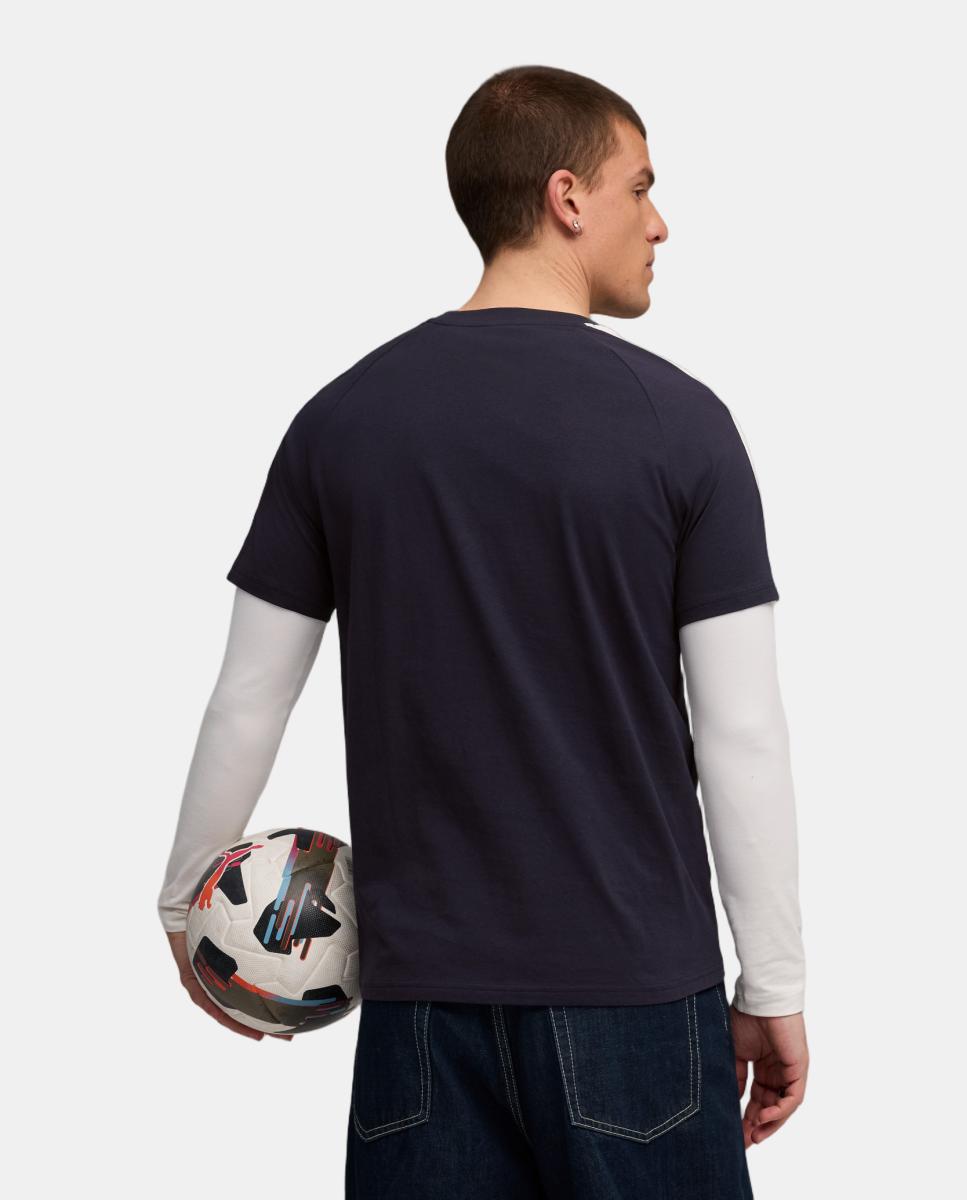 T-shirt Casual de Homem T7 Azul-2
