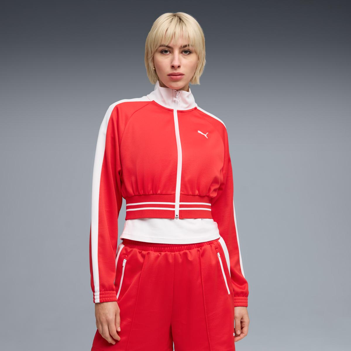 Imagem 0 de Casaco Casual de Mulher T7 Pique Relaxed Cropped